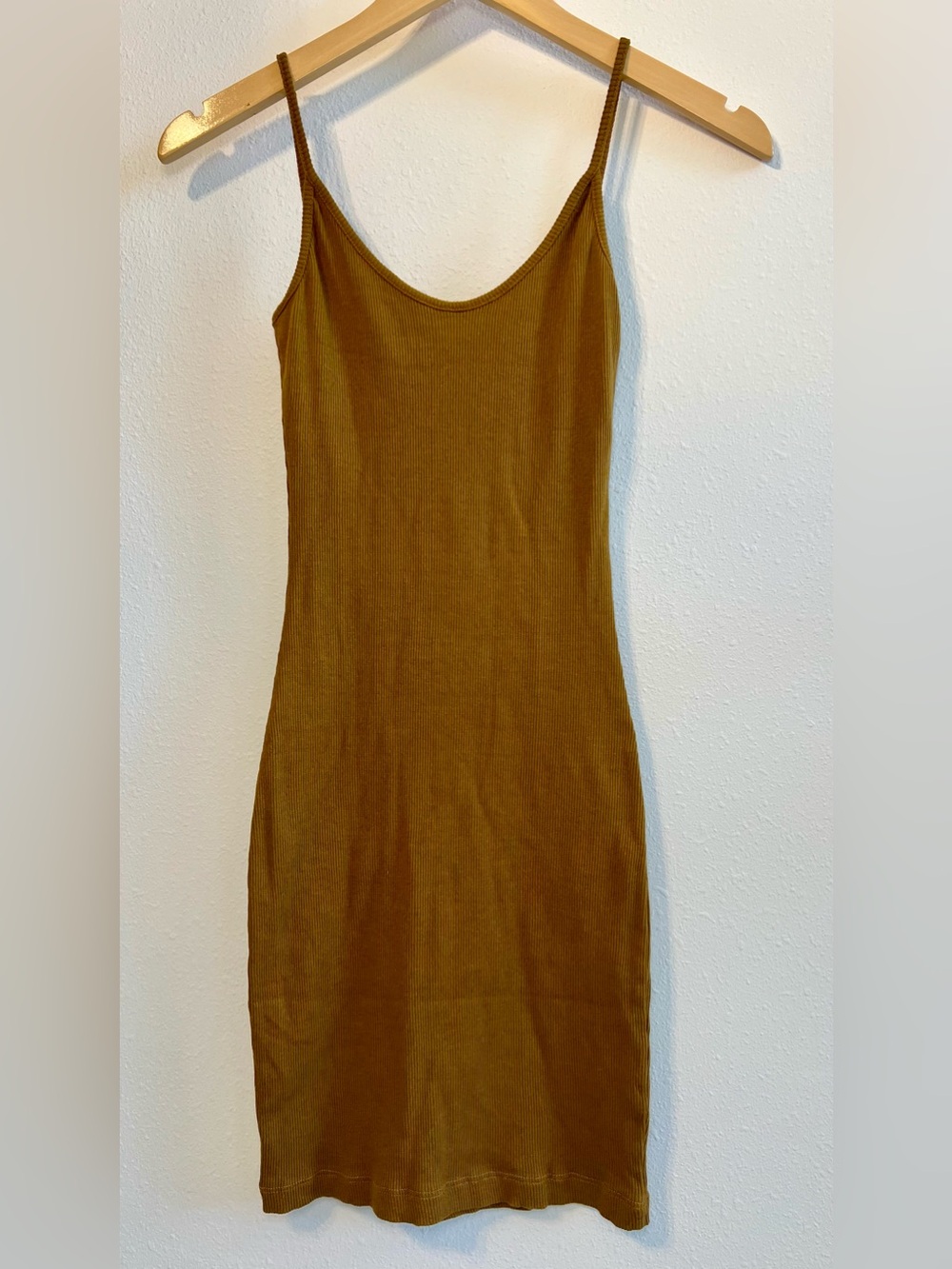 PrettyLittleThing Ribbed Slip Midi Dress